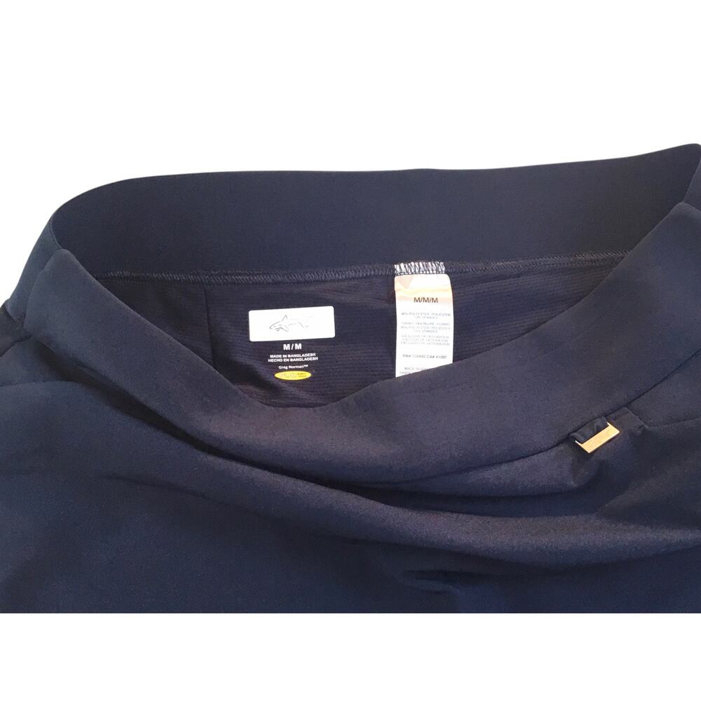 Greg Norman Skort Activewear PlayDry Fabric Navy Blue Size Medium